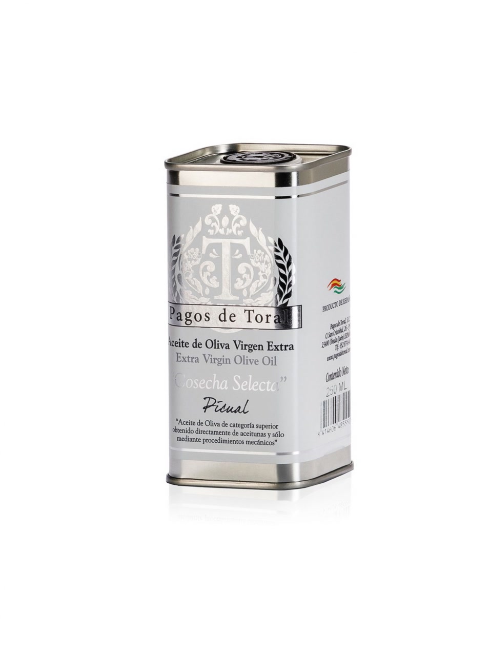 Lata de 250 ml. AOVE Pagos de Toral “Cosecha Selecta” Aceite de Oliva Virgen Extra