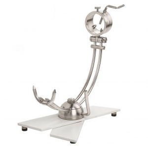 Jamonero Afinox X base de Krion color blanco